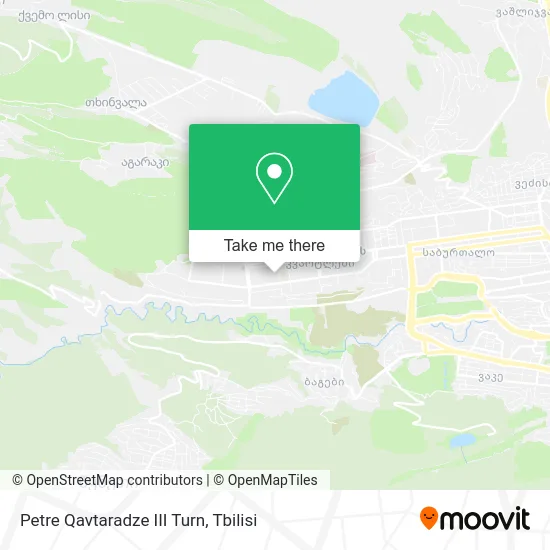 Карта Petre Qavtaradze III Turn