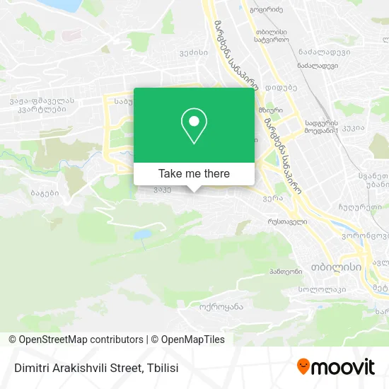 Карта Dimitri Arakishvili Street