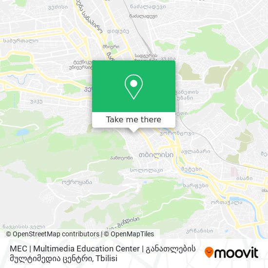 MEC | Multimedia Education Center | განათლების მულტიმედია ცენტრი map