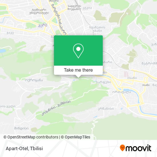 Apart-Otel map