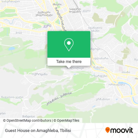 Guest House on Amaghleba map