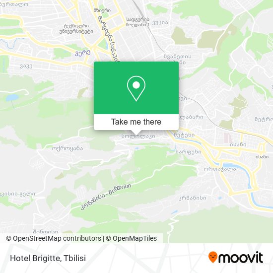Hotel Brigitte map