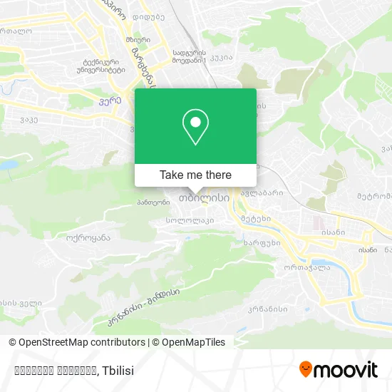 გალერია თბილისი map