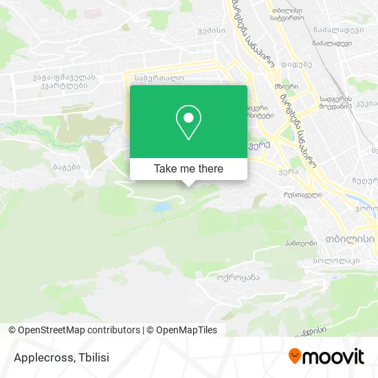 Карта Applecross
