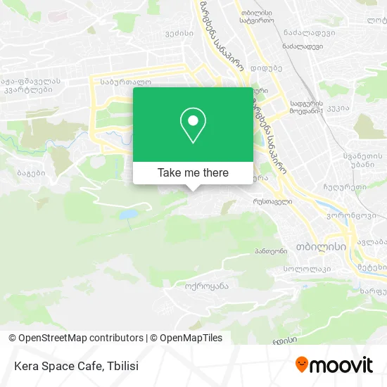 Карта Kera Space Cafe