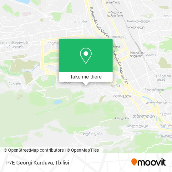 Карта P/E Georgi Kardava