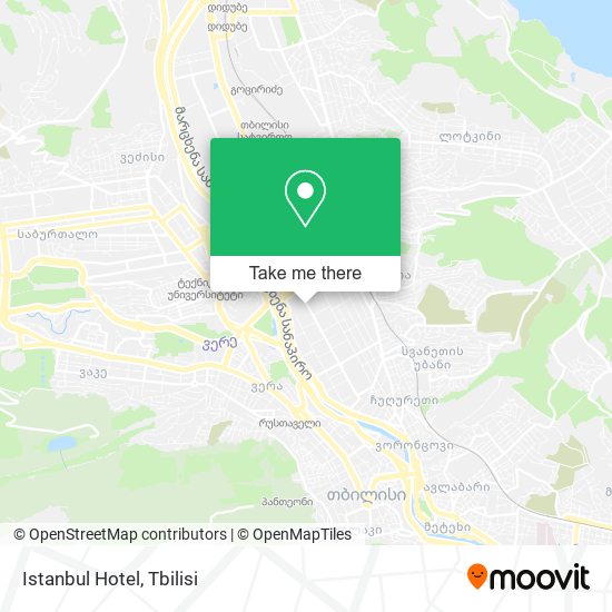 Istanbul Hotel map