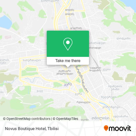 Карта Novus Boutique Hotel
