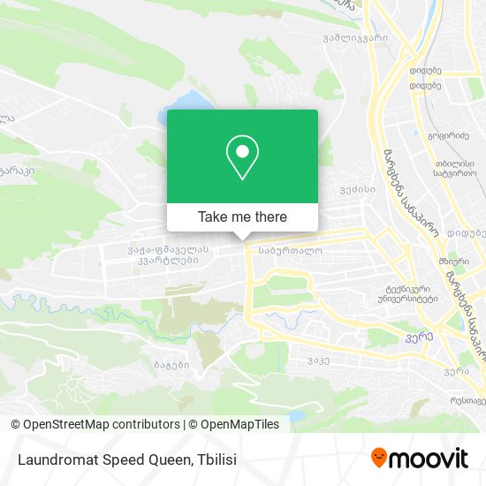 Laundromat Speed Queen map