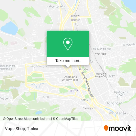 Карта Vape Shop