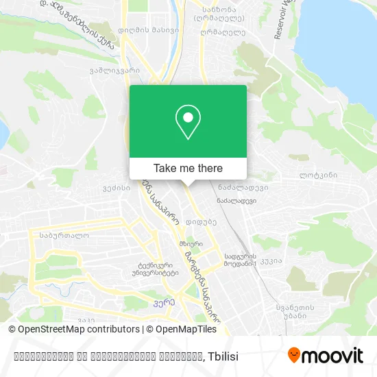 სერვისებისა და განვითარების სააგენტო map