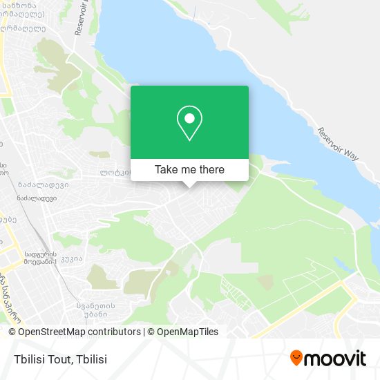 Карта Tbilisi Tout