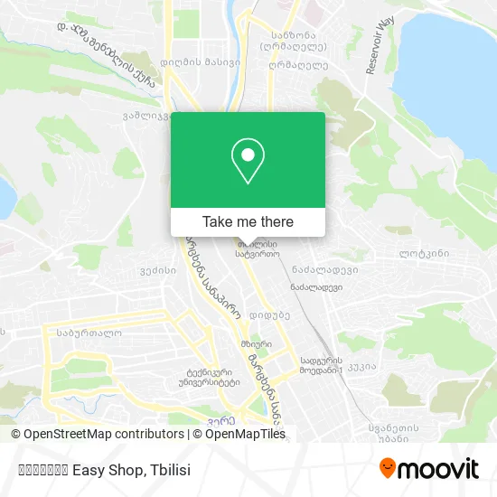 Карта იზიშოპი Easy Shop