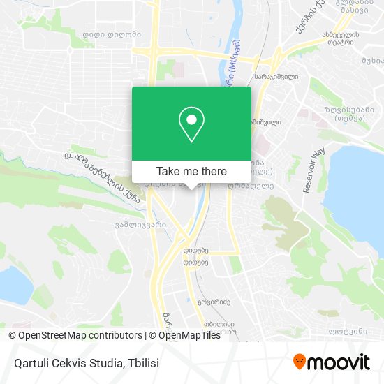 Qartuli Cekvis Studia map