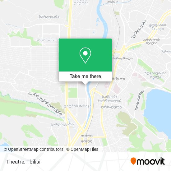 Theatre map