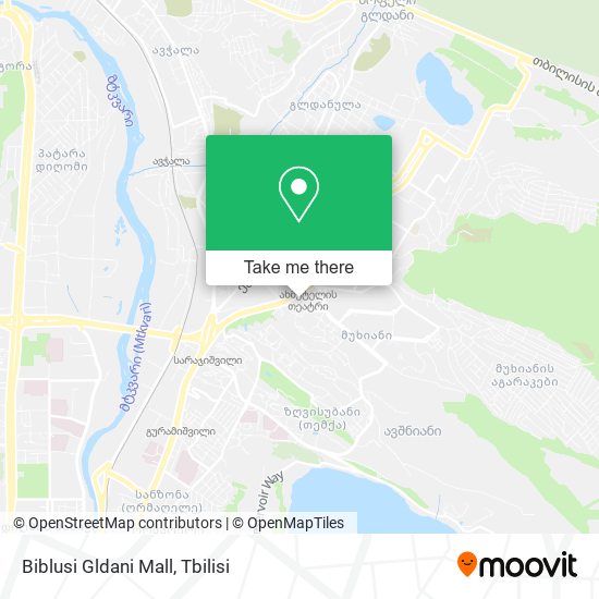 Карта Biblusi Gldani Mall