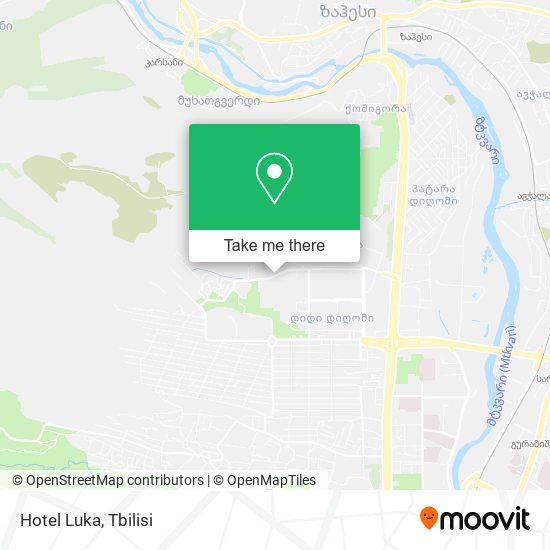 Карта Hotel Luka