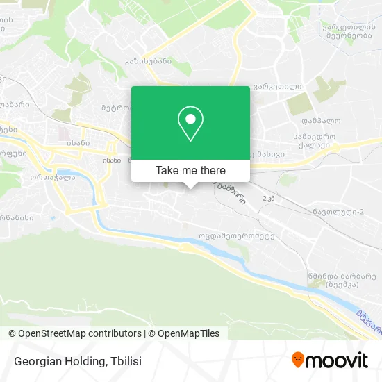 Карта Georgian Holding