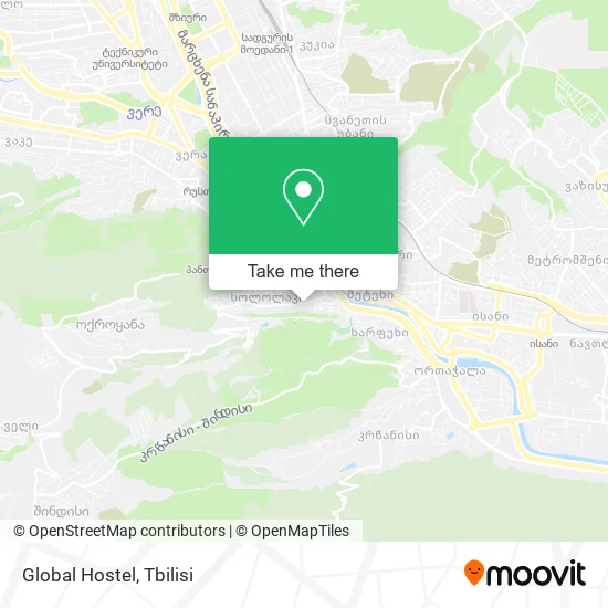 Карта Global Hostel