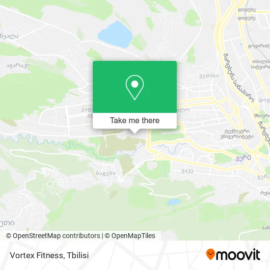 Карта Vortex Fitness