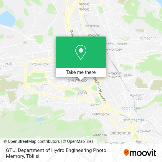 GTU, Department of Hydro Engineering Photo Memory map