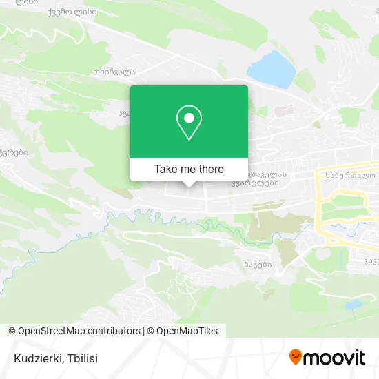 Карта Kudzierki