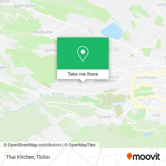 Карта Thai Kitchen