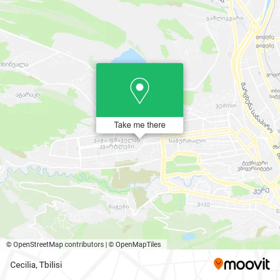 Карта Cecilia