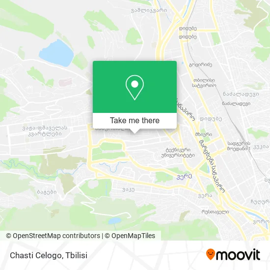 Карта Chasti Celogo