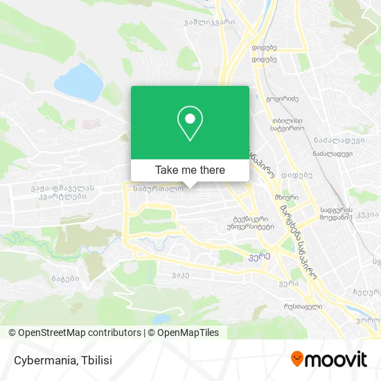 Карта Cybermania