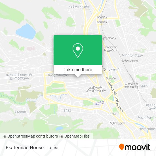 Ekaterina's House map