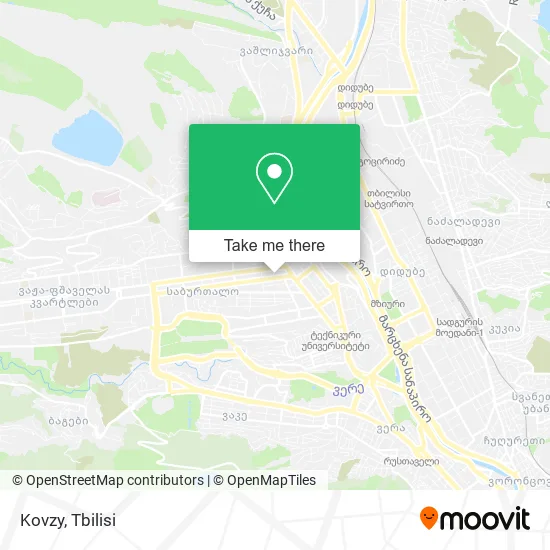 Карта Kovzy