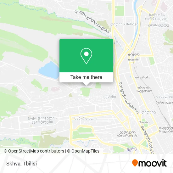 Карта Skhva