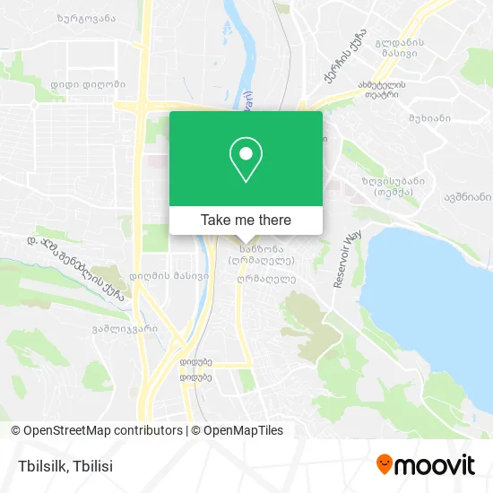 Карта Tbilsilk