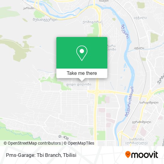 Карта Pms-Garage: Tbi Branch