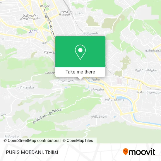 Карта PURIS MOEDANI