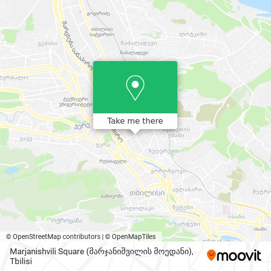 Marjanishvili Square (მარჯანიშვილის მოედანი) map