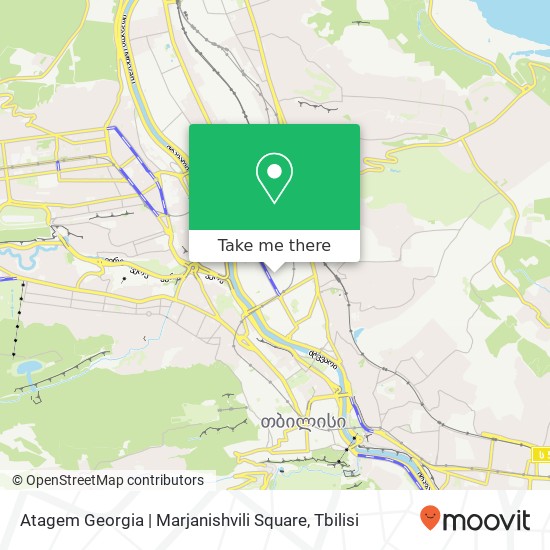 Карта Atagem Georgia | Marjanishvili Square