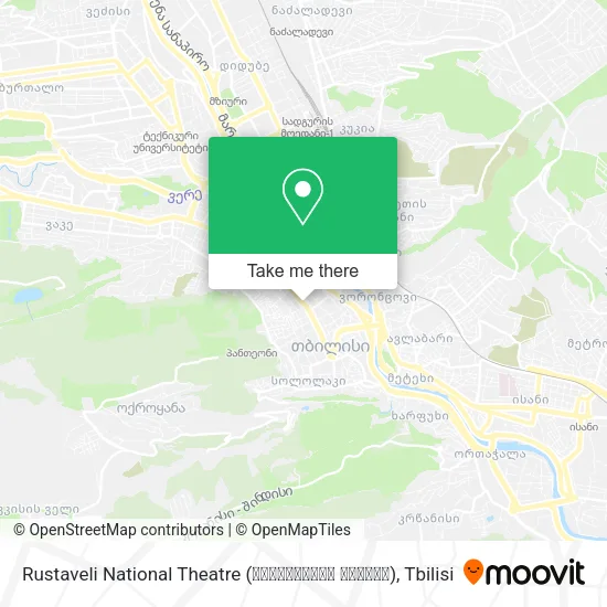 Rustaveli National Theatre (რუსთაველის თეატრი) map