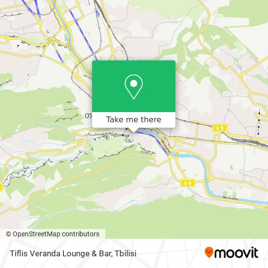 Tiflis Veranda Lounge & Bar map