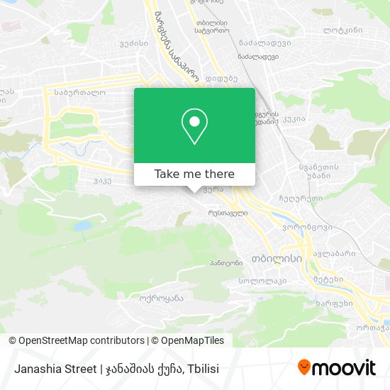 Janashia Street | ჯანაშიას ქუჩა map