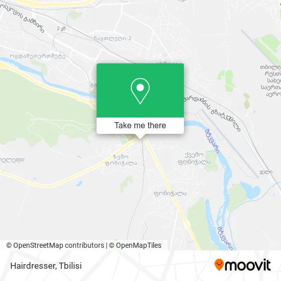 Карта Hairdresser