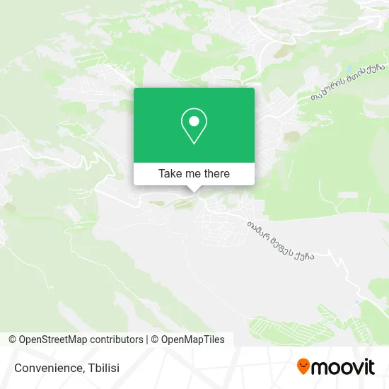 Convenience map