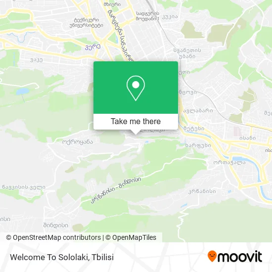 Карта Welcome To Sololaki