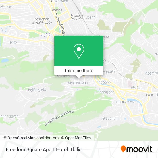 Freedom Square Apart Hotel map
