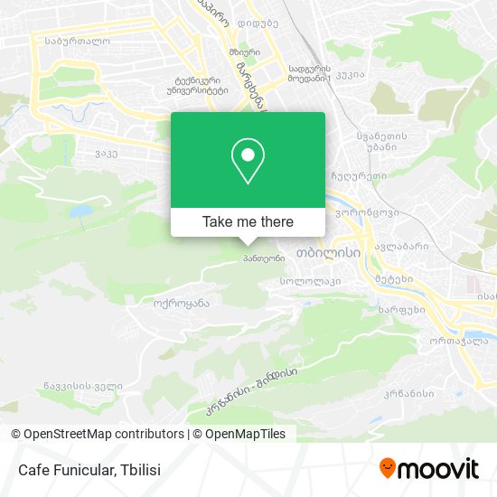 Cafe Funicular map