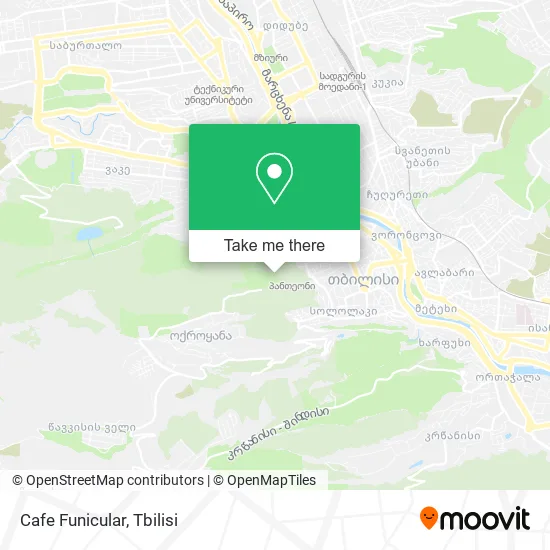 Карта Cafe Funicular