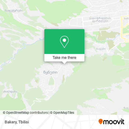 Bakery map