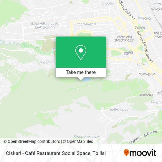 Ciskari - Café Restaurant Social Space map