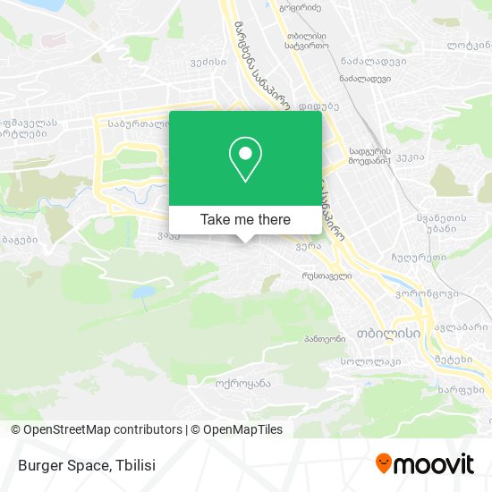 Карта Burger Space